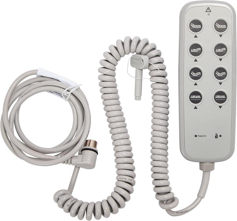Okin Dewert 81794 IPROXX2 Handset Remote Hand Control Replacement for Hospital Bed Electric Adjustable Beds with 13 pin Connection - Image 1
